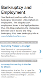 Mobile Screenshot of employmentblog.schallerlawfirm.com